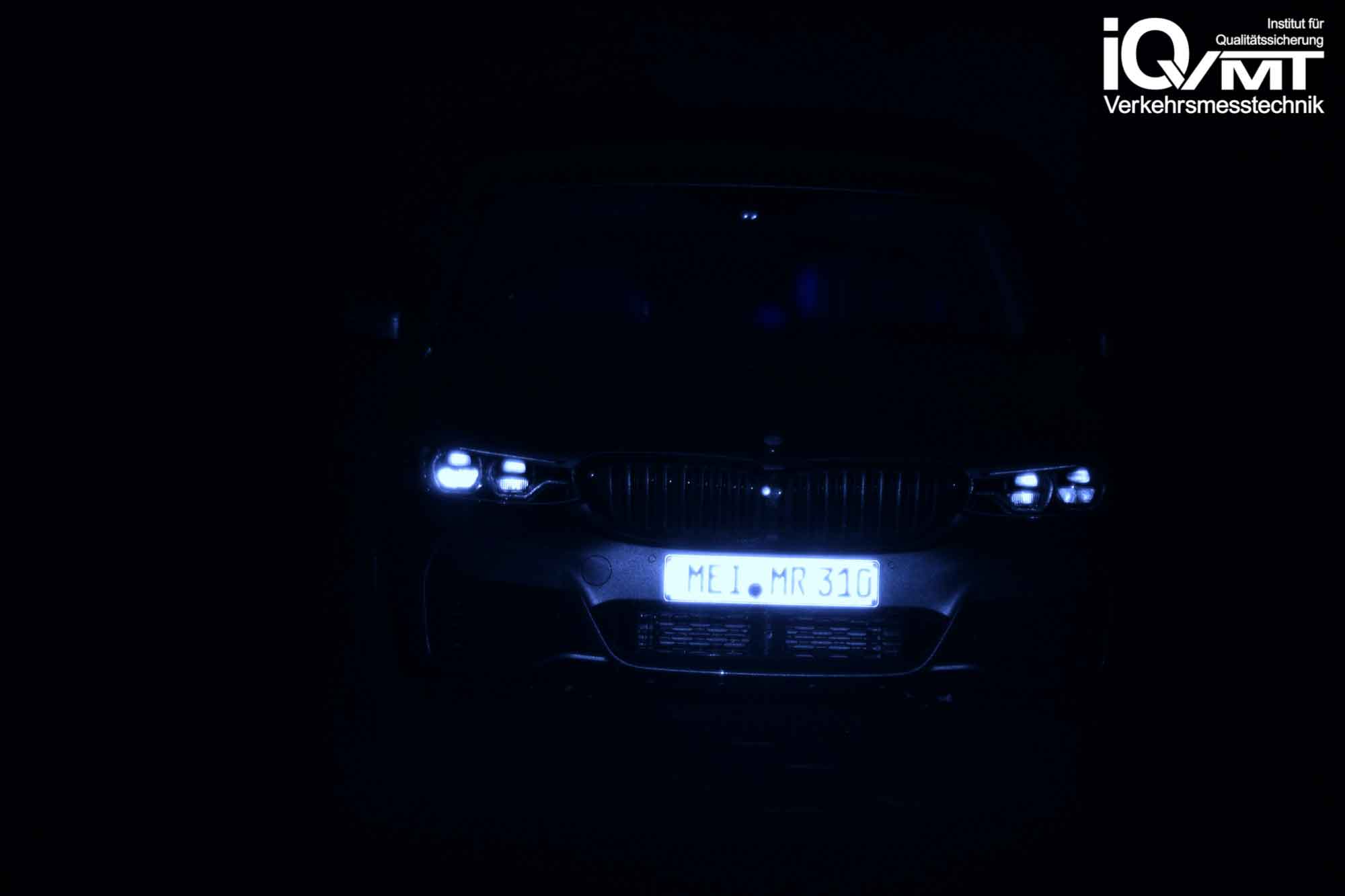 iQvmt - Infrarotfoto zur Refektivität der messrelevanten IR-Laserstrahlung am  BMW 6