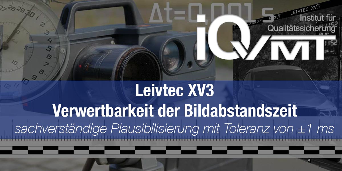 Geschwindigkeitsmessgerät LEIVTEC XV 3 – vorläufig keine amtlichen