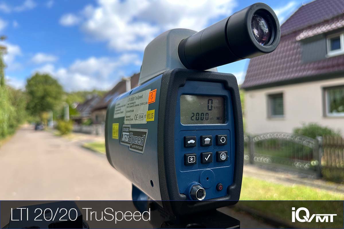 LTI 20/20 TrueSpeed Ansicht im Einsatz